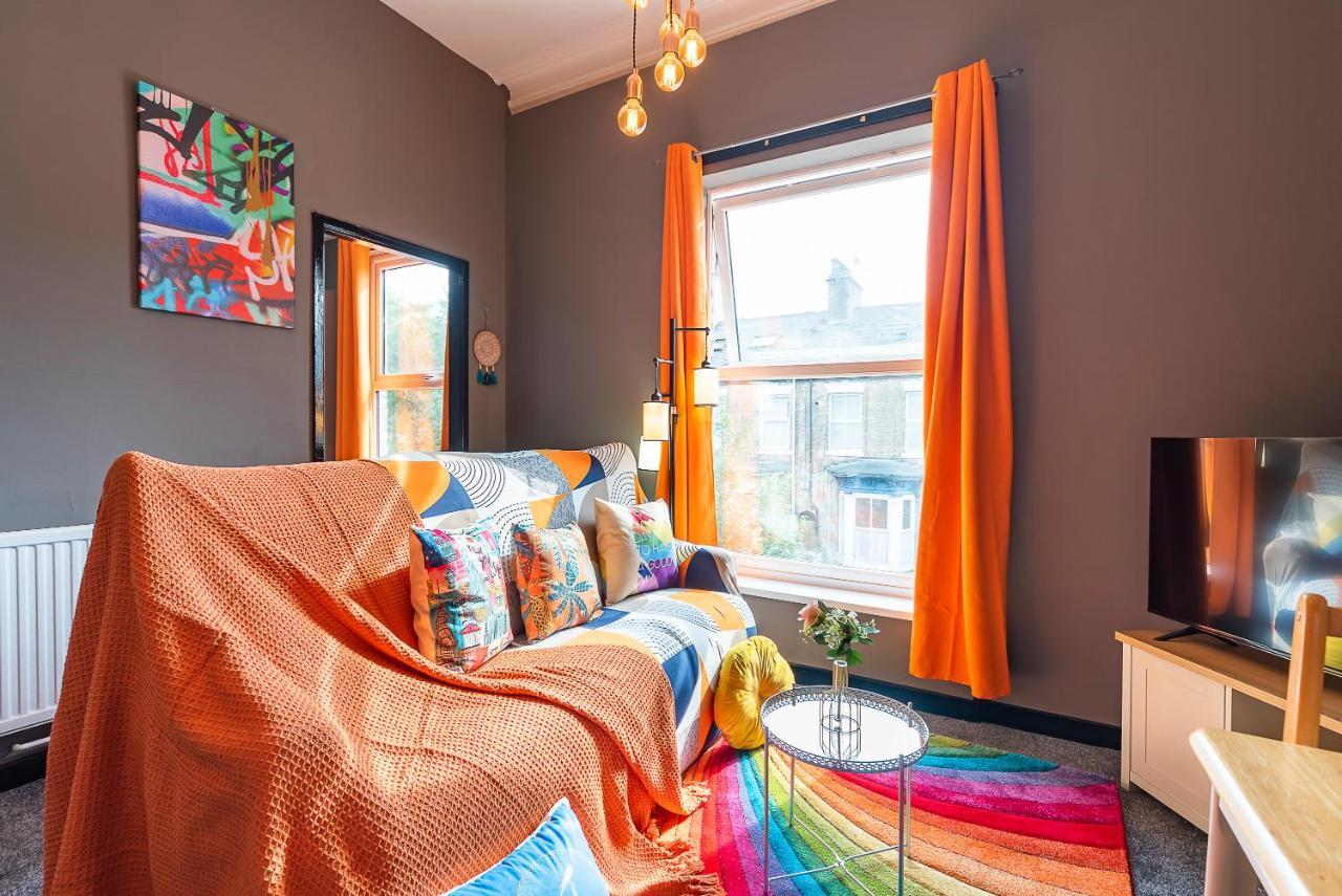 Art-Filled Bohemian 1 Bedroom Apt 2 Beds Colourful Praise Inn Apartment Kingston upon Hull Luaran gambar